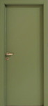 Dveře Kasard s povrchovou úpravou RAL khaki